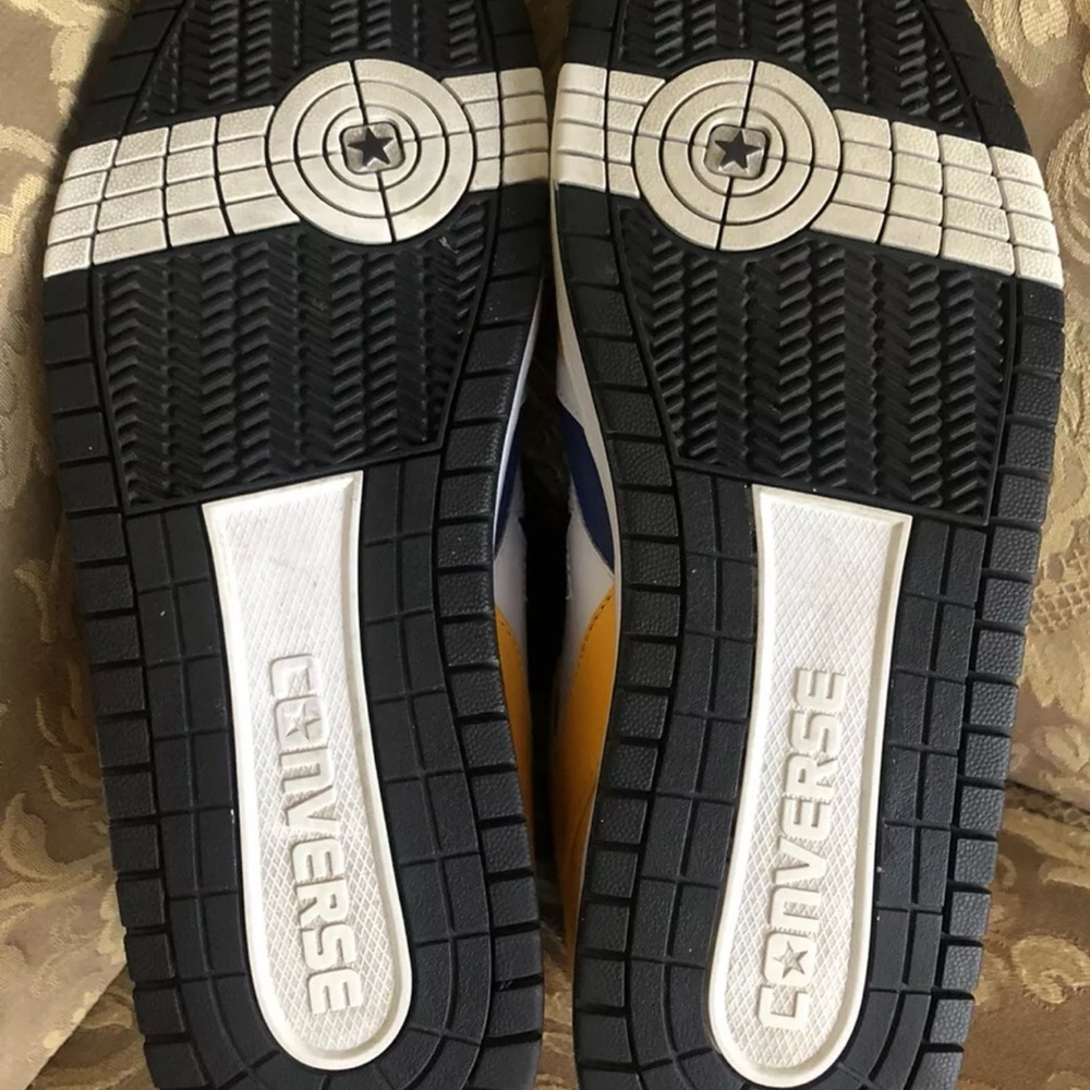 Rare Converse Cons Weapon Pro Go Dubs Leather Warriors Custom made Men Size 13 - Picture 14 of 15
